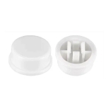 ЗАЩИТНА КАПАЧКА ЗА БУТОН БЯЛА