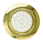 Мини LED луна за вграждане, 4W, 4200K, IP44, Злато, 220V-240V AC, 60, Неутрална светлина, SMD 2835