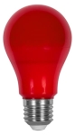 LED крушка 6W, E27, Червена светлина, 200, 220V-240V AC, Red, SMD 2835
