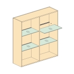 Светодиоден профил за стъклена полица 4.5W, 4000K, 12V DC, 90, Неутрална светлина, SMD 2835