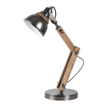 ALEGRA НАСТОЛНА ЛАМПА 1XE14 ДЪРВОЧЕРНА