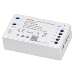 SMART 2.4G RF WIFI КОНТРОЛЕР ЗА RGBW LED ЛЕНТА 16A, 192W 12VDC, 12-24VDC