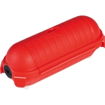 Предпазна кутия за щепсел и куплунг Commel, IP44, червена