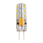 LED ЛАМПА 1W, G4, 3000K, 12V DC, ТОПЛА СВЕТЛИНА, SMD3014, 1 БР.БЛИСТЕР