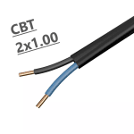 Кабел СВТ 2x1.00 mm2 0.61 kV МЕТЪР