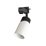 ТЯЛО ЗА РЕЛСОВ МОНТАЖ, ДВУПРОВОДНО, GU10, 220-240V AC, IP20, ЧЕРНОБЯЛО