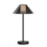 LED ДИМИРАЩА ПРЕЗАРЕЖДАЕМА НАСТОЛНА ЛАМПА 1.5W, 3000K, IP44, ЧЕРНА