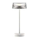 LED ДИМИРАЩА ПРЕЗАРЕЖДАЕМА НАСТОЛНА ЛАМПА 2.3W, 3000K, IP44, БЯЛА