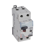 ДТЗ комбинирана DX3 1PN 10A крива C 30mA тип AC 6kA 2 мод. Legrand