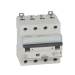 ДТЗ комбинирана DX3 4P 25A крива C 30mA тип AC 6kA 4 мод. Legrand