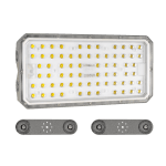 Професионален LED модулен прожектор, допълнителен 200W, 5000K, 190-305V AC, IP66, Дифузер 20