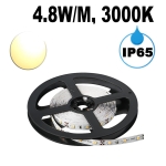 LED лента, 4.8Wm, 3000K, 12V DC, SMD2835, 60 LEDsm, IP65