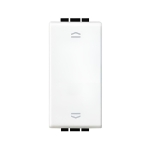 Бутон за щори 1 мод. 10A цвят Бял LL Bticino