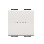 Еднополюсен ключ 2 мод. 10A аксиален цвят Бял LL Bticino