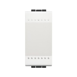 Еднополюсен ключ 1 мод. 16A с автоматични клеми цвят Бял LL Bticino