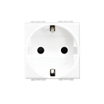 Контакт ШУКО 2PE 2 мод. 16A цвят Бял LL Bticino