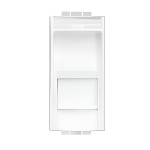 Розетка RJ45 cat.5е UTP конектор toolless IDC 1 мод. цвят Бял LL Bticino