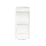 Розетка RJ45 cat.6A STP конектор toolless IDC 1 мод. цвят Бял LL Bticino