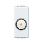 Димер ротативен R50-500W 1 мод. цвят бял LL Bticino