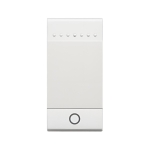 Лицев панел за ключ символ за светлина 1 мод. цвят бял LL Bticino