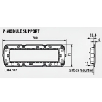 Носеща рамка 7 мод. LL Bticino