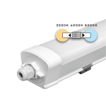 LED slim линейно осветително тяло 1.5m, IK08, 45W, CCT, 220-240V AC, IP65