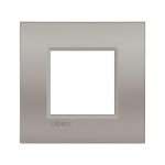 Рамка 2 мод. метална Sand за обикновена конзола 50мм AIR LL Bticino до изчерпване