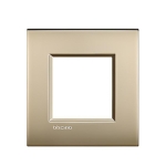 Рамка 2 мод. метална Gold mat AIR LL Bticino