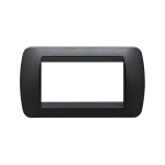 Рамка 4 мод. Black graphite LL International Bticino