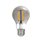 LED filament лампа крушка опушен, A60, 5W, E27, 1800K, 220-240V AC, амбър